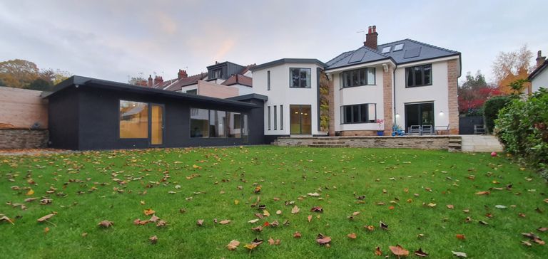 completed house renovation & extensions Sheffield